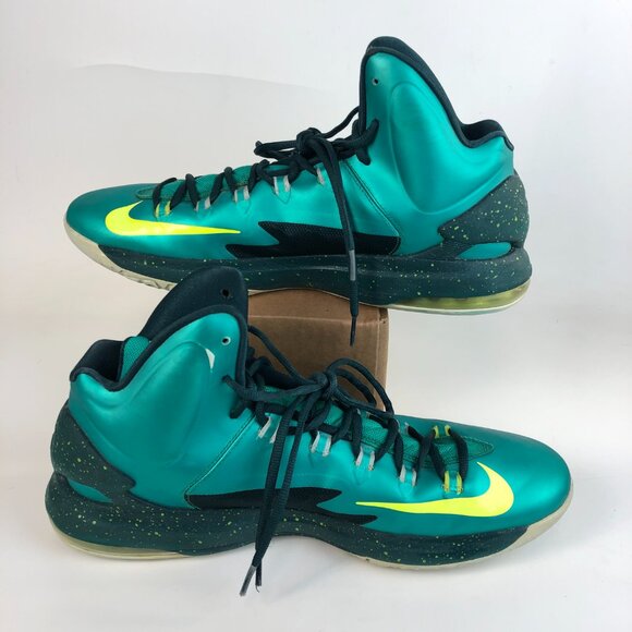Nike Zoom KD 5 Hulk Atomic Teal 554988-300 2012 Basketball Shoes Mens US Size 14 - Picture 3 of 8